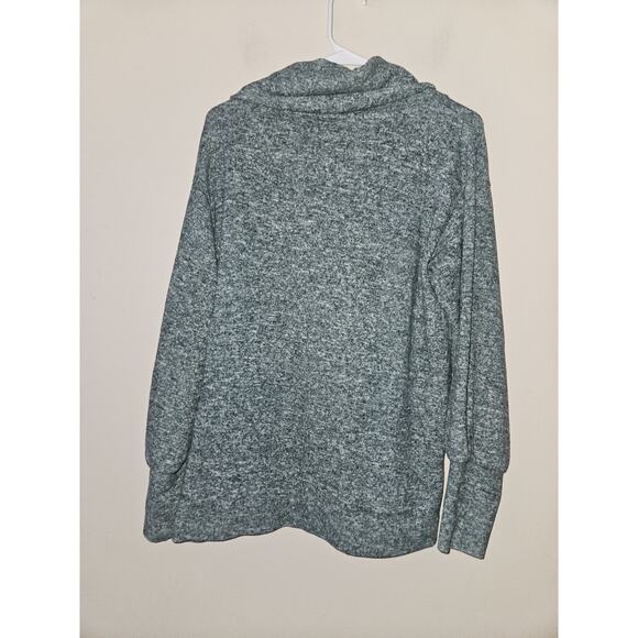 Anthropologie Maeve Women's Green Cowl Neck Lightweight Sweater Sweatshirt Small - Picture 5 of 7